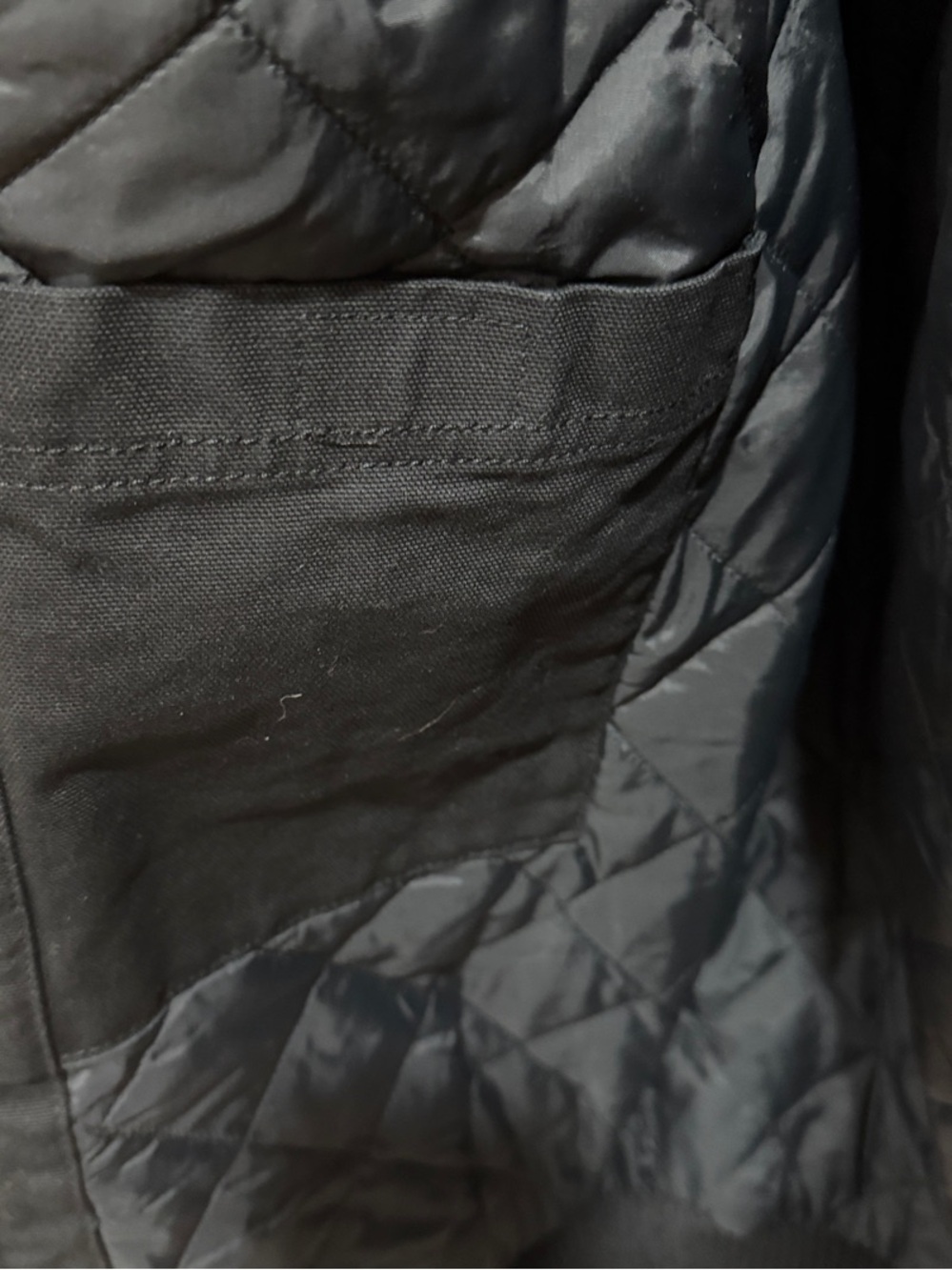 Carhartt Black Hooded Work-Style Jacket - Picture 6 of 7